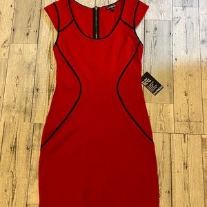 Red Sleeveless Express Dress NWT